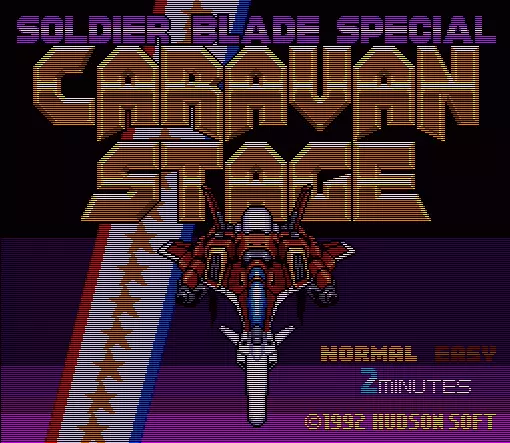 ROM Soldier Blade Special - Caravan Stage